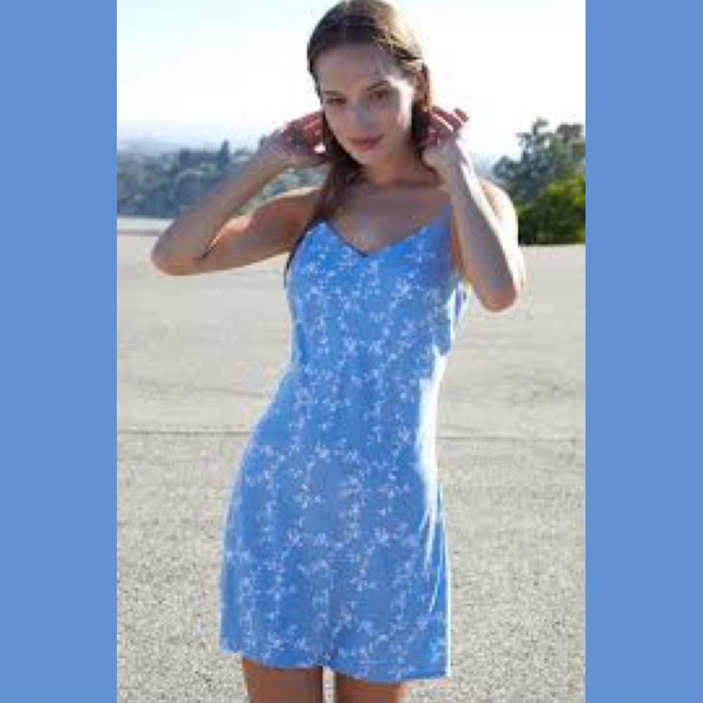 Blue Pac-sun casual day dress